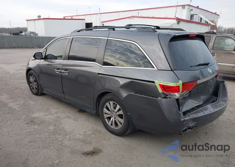 2014 Honda Odyssey Ex from USA, damaged, VIN 5FNRL5H43EB130141